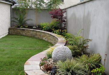 Raised flowerbeds and landscaping in South Dublin