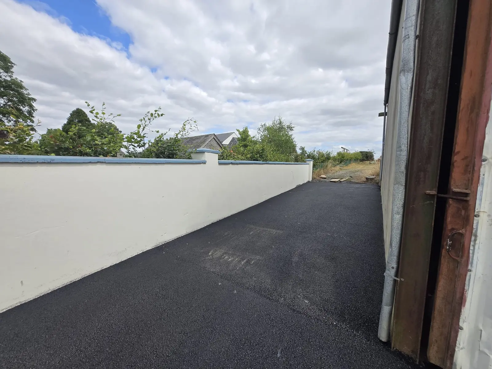 Wide Asphalt Driveway project by Allsurface Groundworks in South Dublin