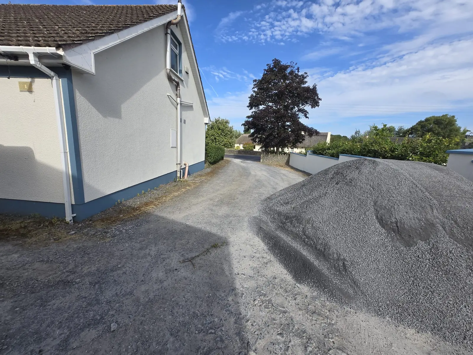 Tarmac Beside the Home project by Allsurface Groundworks in South Dublin