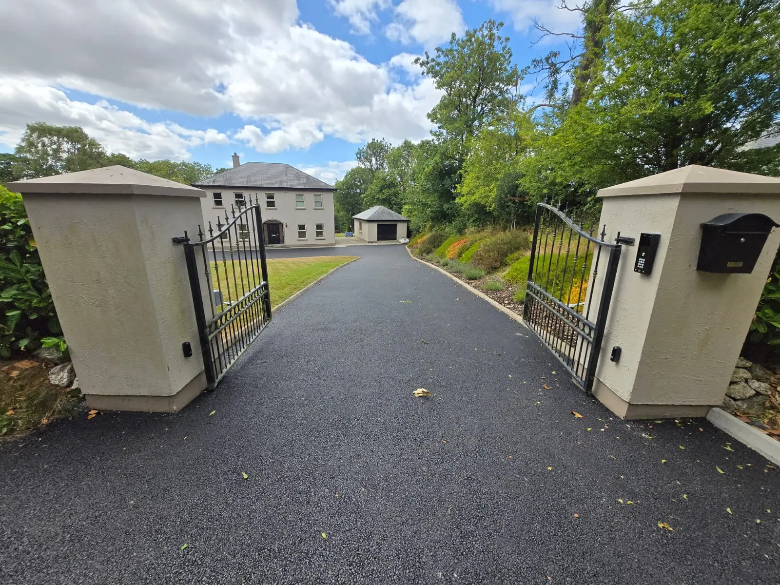 Private Tarmac Drive project by Allsurface Groundworks in South Dublin