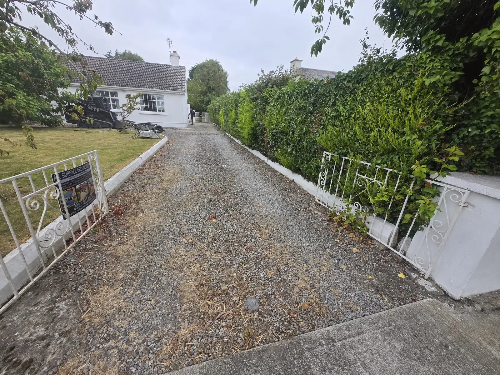 Finished Asphalt Drive project by Allsurface Groundworks in South Dublin