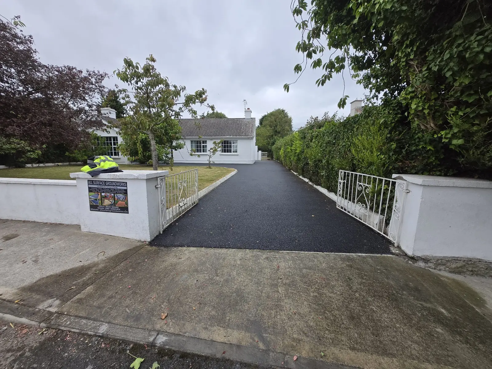 SMA Asphalt Finish project by Allsurface Groundworks in South Dublin